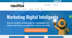 Desktop Screenshot of nautilos.com.br