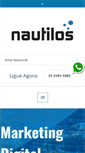 Mobile Screenshot of nautilos.com.br